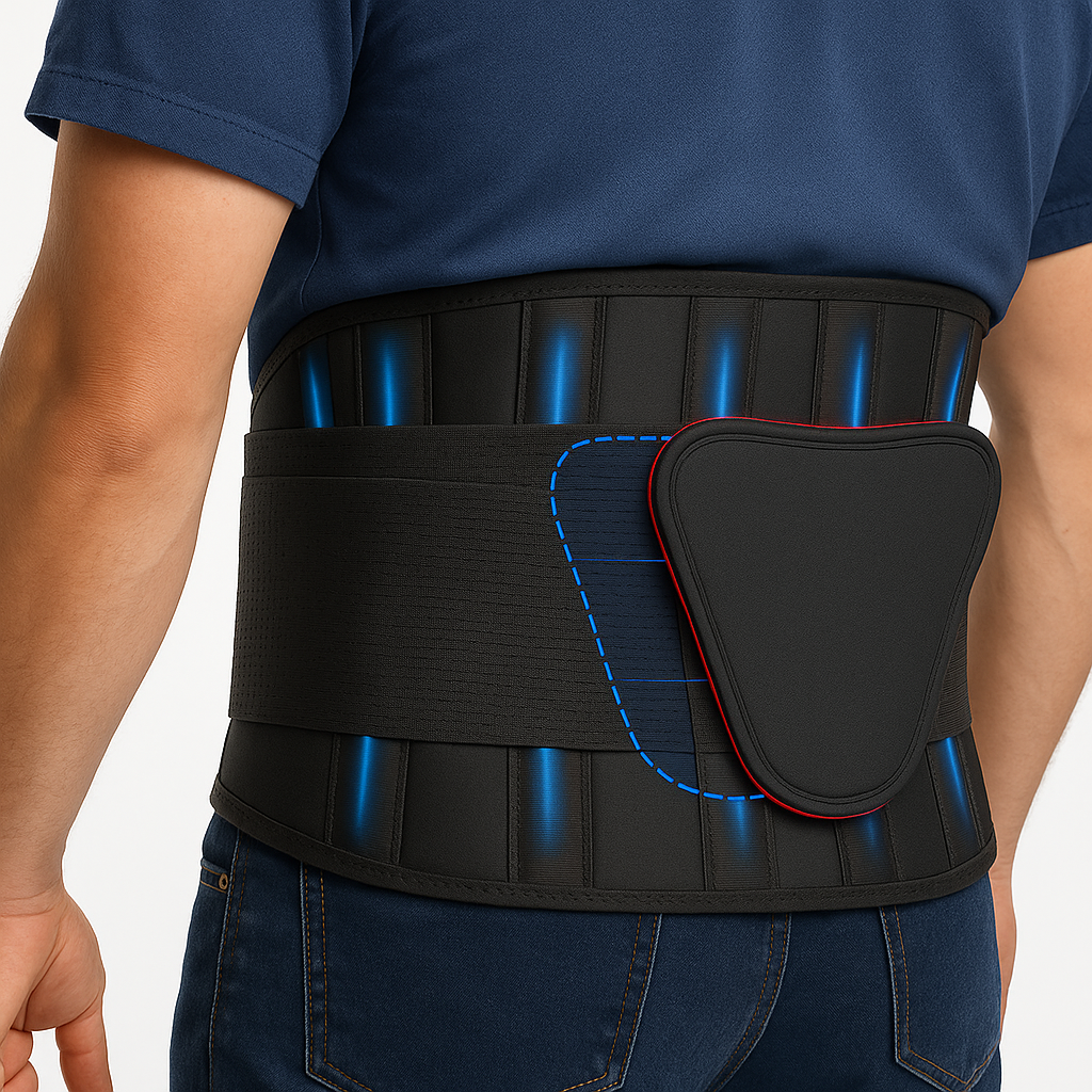 ShiftGuard™ Support Back Brace for Back Pain