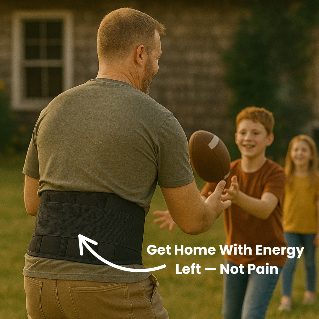 ShiftGuard™ Support Back Brace for Back Pain